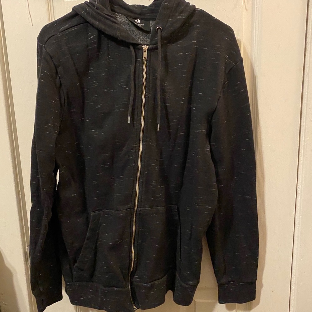 H&M Hooded Jacket Zip Up Sweater